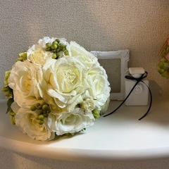 1個500円アーティフィシャルフラワーアレンジ の画像