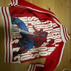 スパイダーマン　110 ジャージ上着の画像