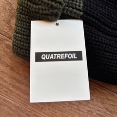 【未使用】ニット帽 QUATREFOIL クアトロフォイルの画像