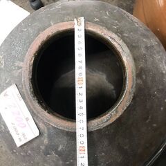 【リサイクルショップどりーむ荒田店】No.5185　大きな壺　お庭　ガーデニングインテリアの画像