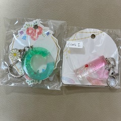 イニシャルキーホルダーの画像