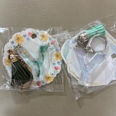 イニシャルキーホルダーの画像