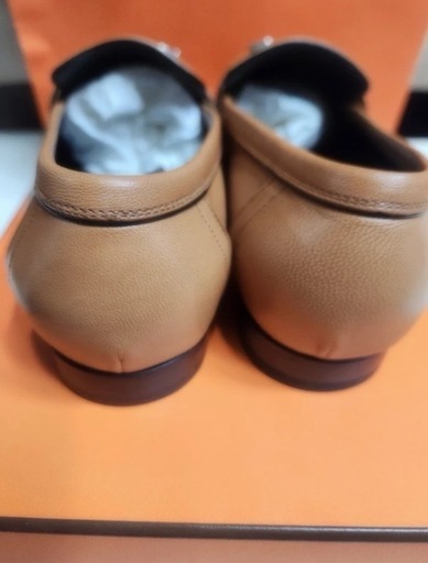 Hermès Paris ローファー ブラウン 37.5