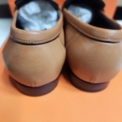 Hermès Paris ローファー ブラウン 37.5の画像
