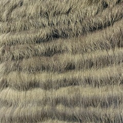 NORDSUD ノールシュド　ラビットファー　リアル　ノーカラーコート　38の画像