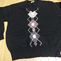 Vネックセーターの画像