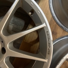 アルミホイール4本KOSEI Sniperの画像