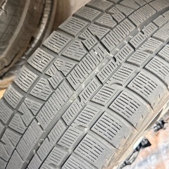 スタットレスタイヤホイール　17インチ　4本セットの画像