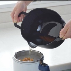 日本製 アイカタ 鉄製 揚げ鍋 PD3023 燕三条 楕円形の画像