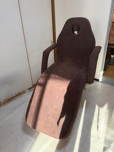 フェイシャルベッド　マッサージベッド　カバー付