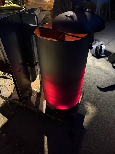 即納！廃油ストーブ！高火力！自社制作品