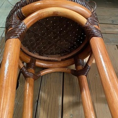 編み込みの椅子　頑丈です♪の画像