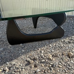 ノグチイサム　コーヒーテーブル　19mm強化ガラステーブルの画像