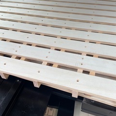 ロフトベッド　木製　ブラック　境木工の画像