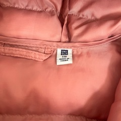 ユニクロ　ダウン　ジャンパー　110
の画像