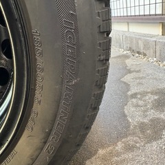 アクア　ブリヂストン　スタッドレス4本　ホイール付き
の画像