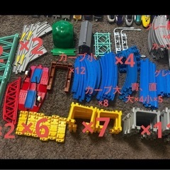 プラレール大量の画像