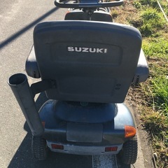 スズキ　セニアカー　シニアカー　電動車椅子　バッテリー交換済みの画像