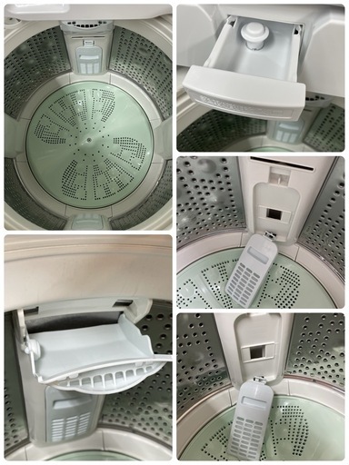 R710 ☀️ ジモティー限定特別価格！ HITACHI 洗濯機 （洗濯8.0㎏) 17年製 BW-V80BE5 ⭐ 動作確認済 ⭐ 