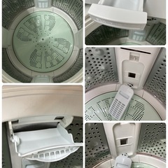 R710 ☀️ ジモティー限定特別価格！ HITACHI 洗濯機 （洗濯8.0㎏) 17年製 BW-V80BE5 ⭐ 動作確認済 ⭐ クリーニング済の画像