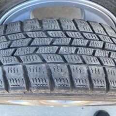 ■スタッドレス■ダイハツ純正■155/65/14■4～6分山■京都■の画像