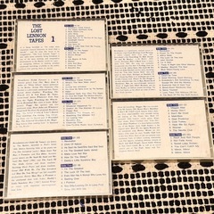 アルファレコード非売品カセットテープ、ジョンレノン(ロストレノンテープ)のセット
の画像