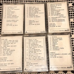 アルファレコード非売品カセットテープ、ジョンレノン(ロストレノンテープ)のセット
の画像