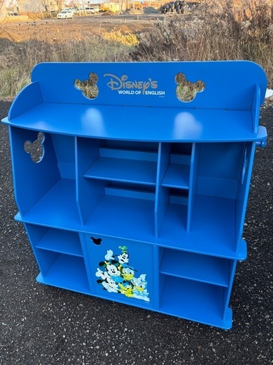 ディズニー英語システム（DWE）」専用収納棚 (エマリンク) 野幌の収納