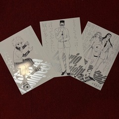 冨樫義博展 描き下ろしキービジュアルポスターコレクション<キルア/レオリオ/バカ王子&クラフト>の画像