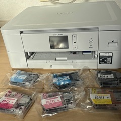 インク10本付プリンタ【11月中引渡限定料金】DCP-J528N ブラザー 2024年購入 　合計元値1.5万の画像