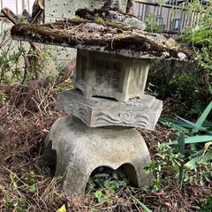 庭石 灯篭 灯籠 燈篭の画像