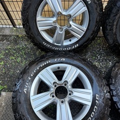 トヨタ　ランドクルーザー　200 純正ホイール　18インチ　8J　BFGoodrich 285 60 18 4本セットの画像