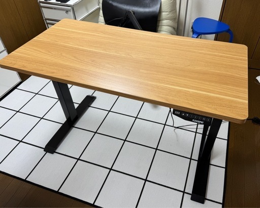 電動昇降デスク 高さ記憶機能付き Flexispot EN1B 120cm×60cm 天板付き