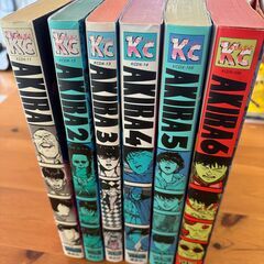 AKIRA アキラ　全６巻　大友克洋　綺麗な状態ですの画像