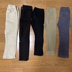 ユニクロ 110 パンツ ボトムス レギンス スパッツ 9枚 セット まとめての画像