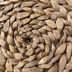 円座 瞑想用 座蒲 座禅布団 坐禅用 坐布 瞑想クッション わら 藁の画像