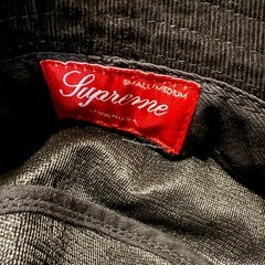 【supreme】シュプリーム　ハット【美品】の画像