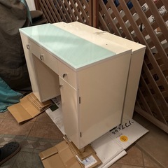 ニトリ　ドレッサー　化粧台の画像