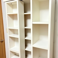 美品　MOCO(日本製) スライド本棚の画像