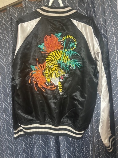 虎スカジャン(使用感あり)