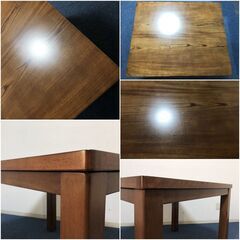 YUASA ダイニングこたつテーブル YUM-975FH 無段階手元電子コントローラー 長方形 W90×D75×H66cm 家具調リビングコタツ ユアサプライムの画像