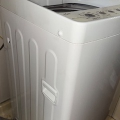 ハイアール 全自動洗濯機 4.5kg ホワイト JW-C45D-Wの画像