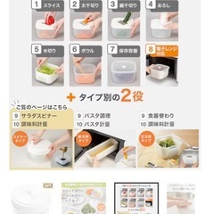 ニトリ　1台10役スライサーセットの画像