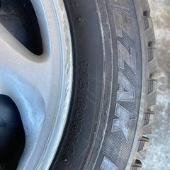 ブリザック175/60-14 キューブ、ブルーバード日産車に。の画像