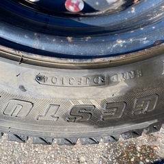 スタッドレスタイヤ　パジェロミニの画像