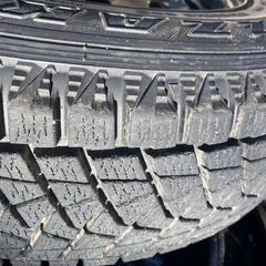 スタッドレスタイヤ　パジェロミニの画像