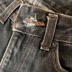 【廃盤 スリムジーンズ】27インチ デニム ラングラー ジーンズ ジーパン ビンテージの画像