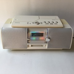 JVCケンウッド ビクター CD-MDポータブルシステム「Clavia（クラビア） RC-L1MD」+取説付の画像