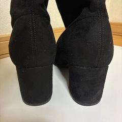GRL　ショートブーツ　スェード　　23.5㎝の画像