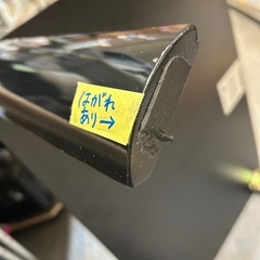 【木目鏡面テーブル】【折りたたみローテーブル】クリーニング済み【管理番号1129】野の画像